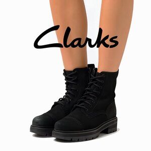 Clarks Women's Orianna Cap Ankle 45MM Heel Boot
